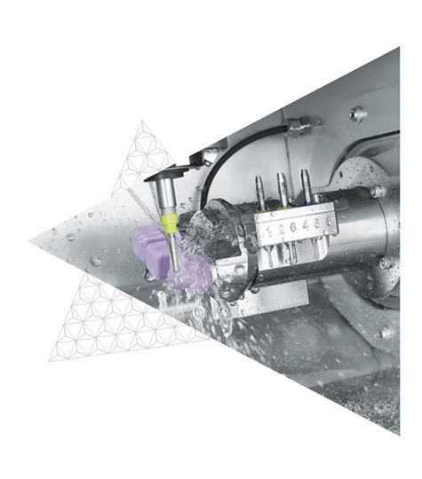 4-х осьовий CAD/CAM фрезер Roland DWX-42W (Японія) із водяним охолодженням Zooble.com.ua