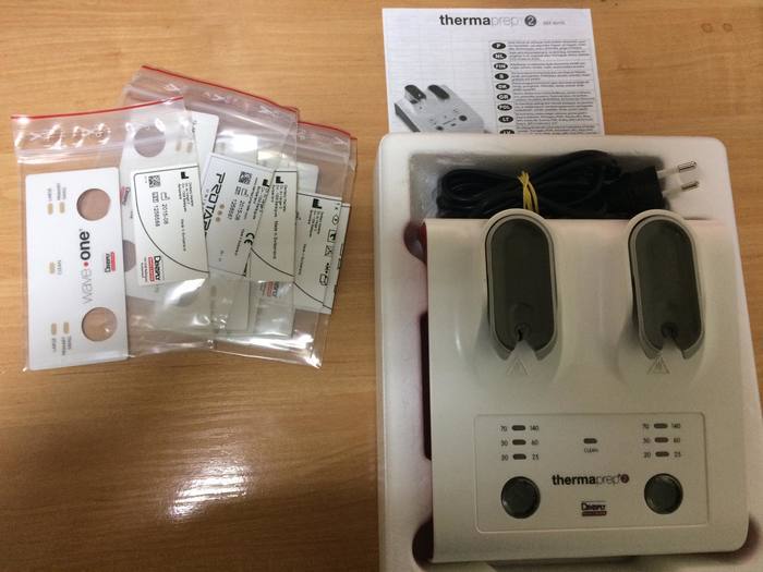 Апарат для розігріву гутаперчі Thermaprep2(Dentsply). Куплений офіційно.Новий,не використовувався. Zooble.com.ua