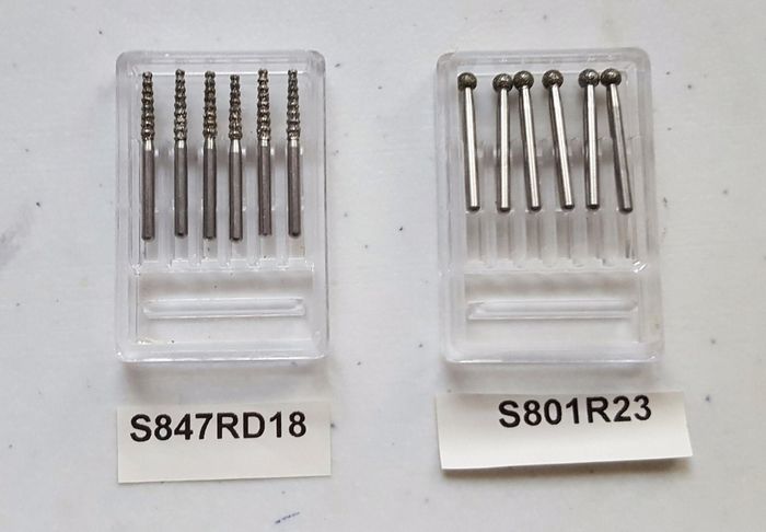 Боры стоматологические алмазные для турбинного наконечника США S847C14, S847LR14,S847RD18. Zooble.com.ua