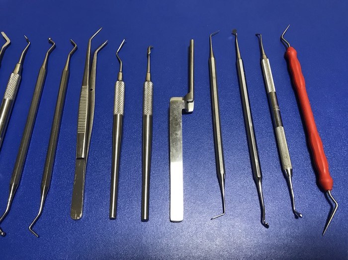 Інструмент стоматологічний - хірургічний (зонди, дзеркала, кюретка) стоматологический инструмент Zooble.com.ua
