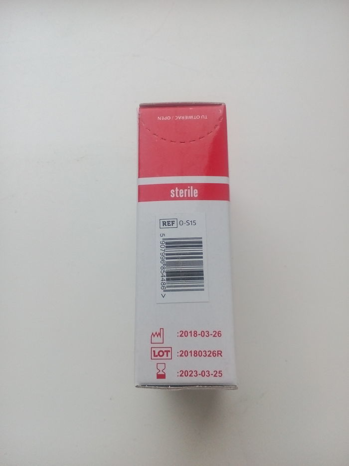 Леза хірургічні N15. Стерильні, одноразові (Китай). Оптимальні для хірургічної стоматології. 100 шт./уп. Zooble.com.ua