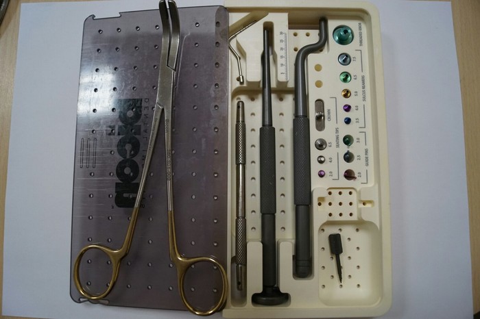 Набор ортопедический в под систему Bicon для протезирования на дентальных имплантах + щипцы для установки абатмента Zooble.com.ua