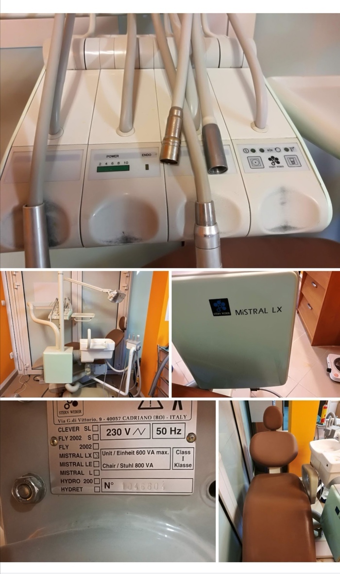 Sprzedam unity stern Weber, fotele pacjenta, kompresor, wstrzasarke, lampe polimeryzacyjna Zooble.com.ua