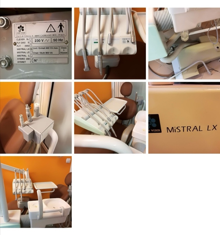 Sprzedam unity stern Weber, fotele pacjenta, kompresor, wstrzasarke, lampe polimeryzacyjna Zooble.com.ua