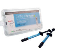 Дену ФілФлоу (жовтий )тимчасовий герметик шахти абатмент- імплантата 1,2 мл HDI Корея /DENU FIL FLOW 1,2ml Zooble.com.ua