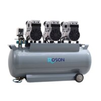 Компрессор стоматологічний Виробник Китай ROSON RA06 Об єм ресівера 90л Zooble.com.ua