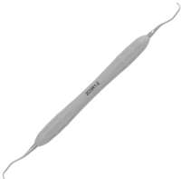 Кюрета Gracey 2CGR 1-2, стандартна, силіконова ручка, двостороння. Anterior/Osung Korea Zooble.com.ua