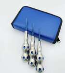 Набір Елеваторів/Люксаторів для видалення зубів 3шт Zooble.com.ua