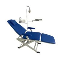 Портативне стоматологічне крісло зі світильником і лотком для інструментарію Zooble.com.ua