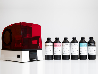 3D принтер зуботехнічний Asiga. Від офіційного дистриб`ютора. Навчання, гарантія, підтримка. Поставка матеріалів. Zooble.com.ua