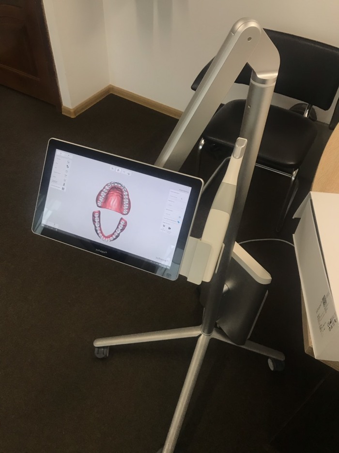 3Shape Trios 3 Wireless MOVE (безпровідний кольоровий інтраоральний сканер) Zooble.com.ua