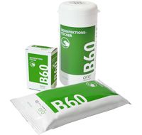 B60 Orochemie, додаткова упаковка 110 шт, практичні серветки для швидкої дезинфекції та очистки малих поверхонь Zooble.com.ua