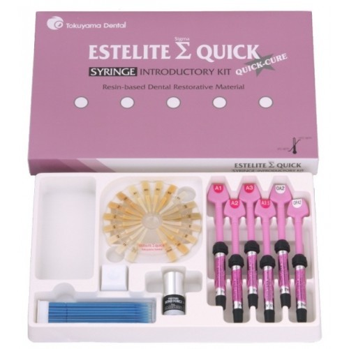 Акция! Estelite Sigma Quick / Эстелайт Сигма Квик набор 6 шпр + бонд Zooble.com.ua