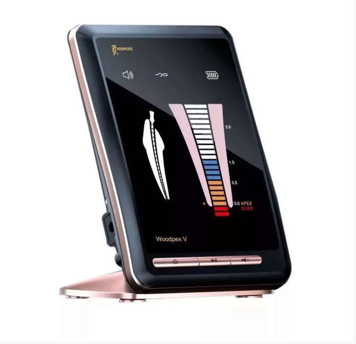 Апекслокатор Woodpex V рожеве золото з можливістю підключення до ендомотора (Endo Free, Endo Smart+, E-COM+) Zooble.com.ua