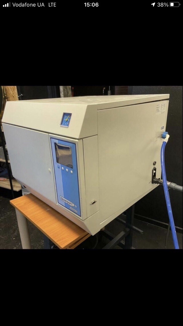 Автоклав Davenport. Б - клас. З встроєним дистилятором. Виробник Голандія. Zooble.com.ua