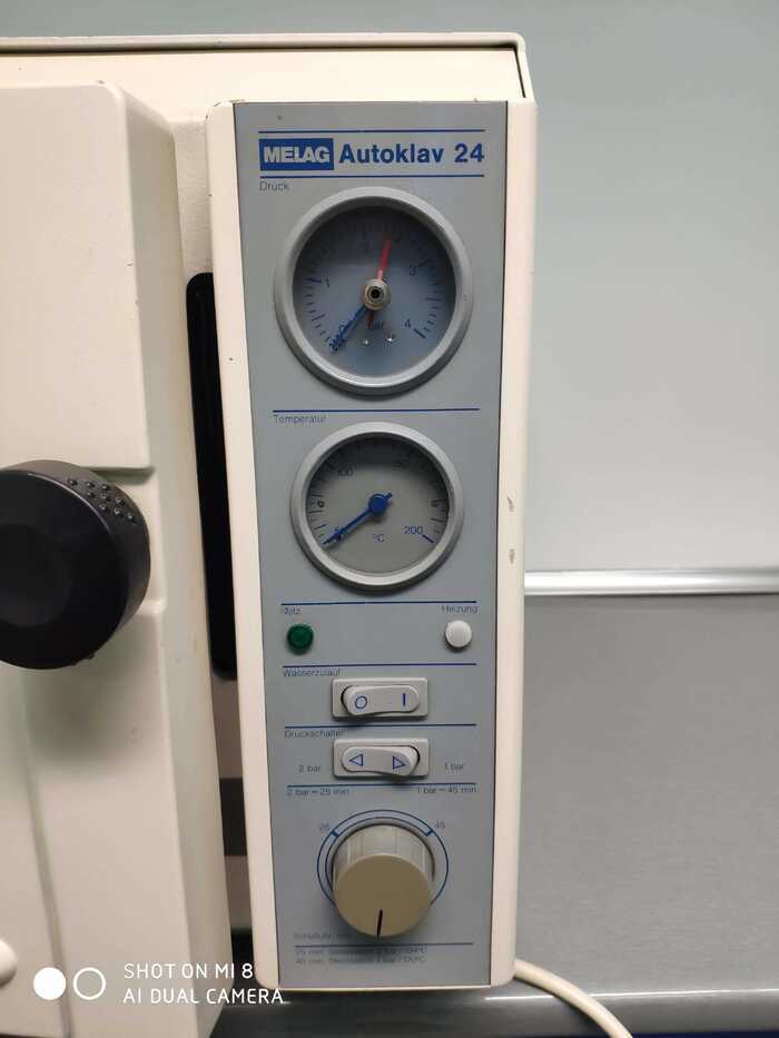 Автоклав Мелаг Melag Avtoclave Стерилізатор Німець для стомат клініки Zooble.com.ua