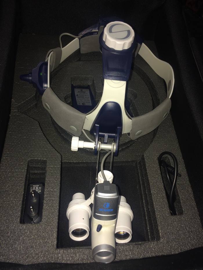 Бінокуляри/ Лупи налобні хірургічні LNH (Scanner) Zooble.com.ua