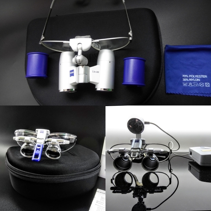 Бінокуляри стоматологічні Zeiss(heine) eyemag Pro/smart 3.3x 450мм нові Zooble.com.ua