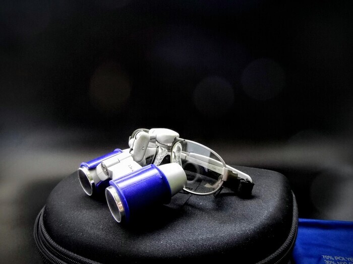 Бінокуляри стоматологічні Zeiss(heine) eyemag Pro/smart 3.3x 450мм нові Zooble.com.ua