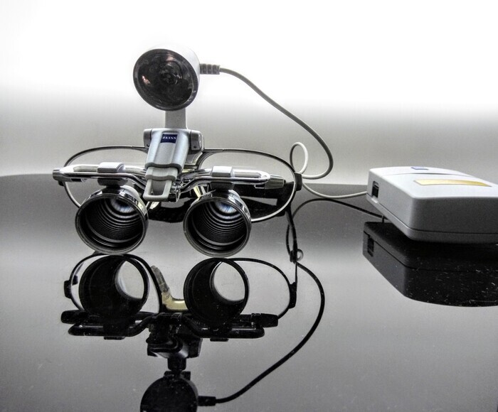 Бінокуляри стоматологічні Zeiss(heine) eyemag Pro/smart 3.3x 450мм нові Zooble.com.ua