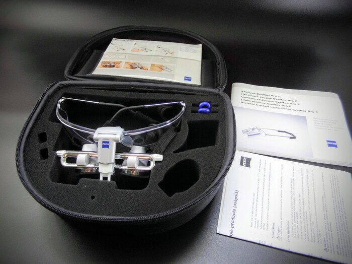 Бінокуляри стоматологічні Zeiss(heine) eyemag Pro/smart 3.3x 450мм нові Zooble.com.ua