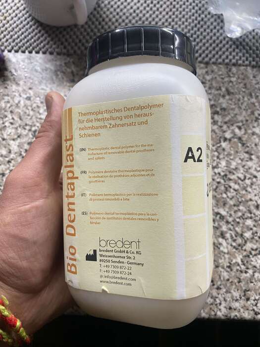 РОЗПРОДАЖ Biodentoplast Bredent 340 г А2 Для зубних техніків Для виготовлення каркасів знімних протезів Zooble.com.ua
