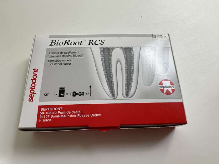 BioRoot RCS, біоактивний матеріал для ендодонтичного лікування; порошок 15 гр, рідина - 35 капсул х 0,20 мл, Zooble.com.ua