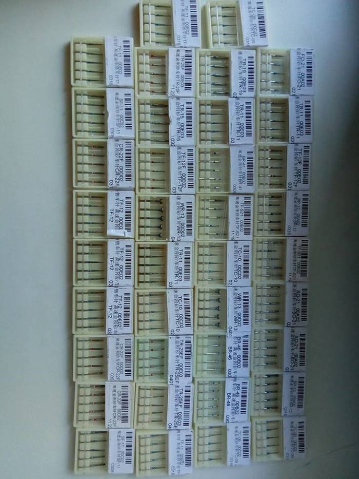 Бори алмазні до турбінного наконечника Zooble.com.ua