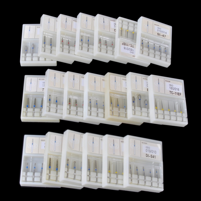 Бори алмазні до турбінного наконечника Zooble.com.ua