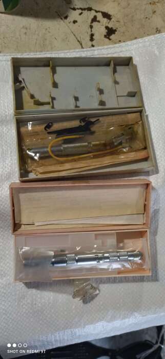 Бормашинка комбинированная, в хорошем состоянии двигатель работает, с консервации новая, в железном ящике Zooble.com.ua