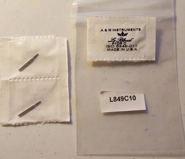 Боры стоматологические алмазные для турбинного наконечника высокого качества производство L849C10 Zooble.com.ua