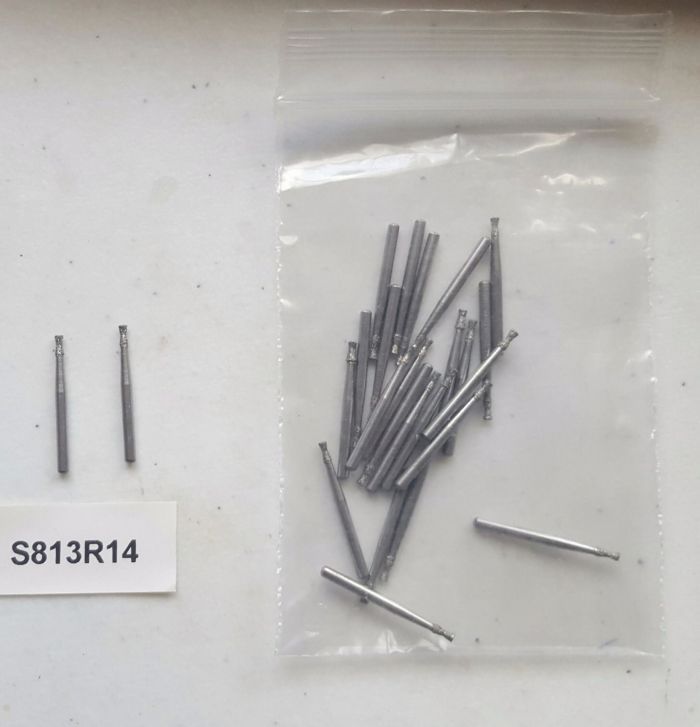 Боры стоматологические алмазные для турбинного наконечника высокого качества производство США S813R14 Zooble.com.ua