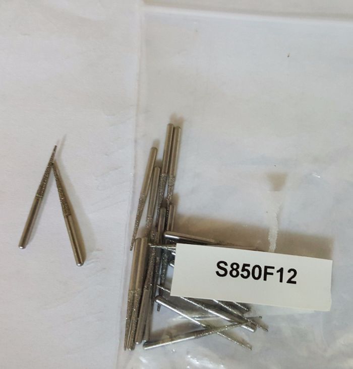 Боры стоматологические алмазные для турбинного наконечника США S850U12.S850F12,S850C12,S850F18. Zooble.com.ua