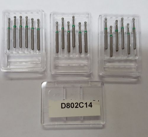 Боры стоматологические алмазные для турбинного наконечника США D802C14,D802C12,D802R12,D802R18. Zooble.com.ua