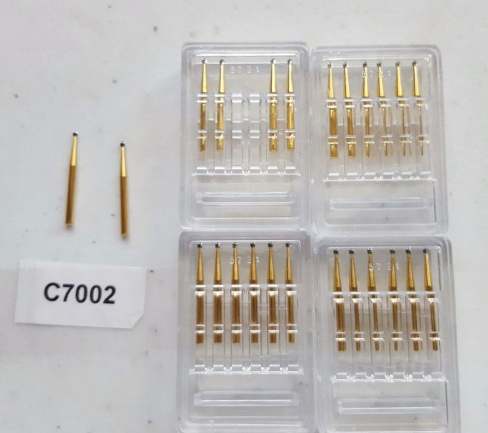 Боры стоматологические для турбинного наконечника, высокого качества, производство США C 7002 Zooble.com.ua