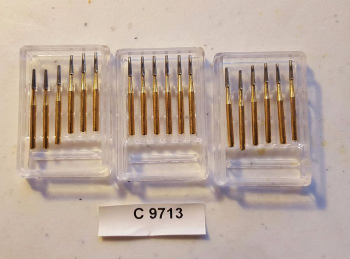 Боры стоматологические для турбинного наконечника, высокого качества, производство США C9713 Zooble.com.ua