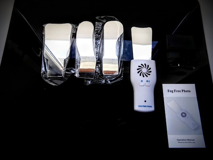 Дентальне фото апарат з підсвіткою дзеркал та обдувом повітря (4 дзеркала з полірованої сталі високої якості) Zooble.com.ua