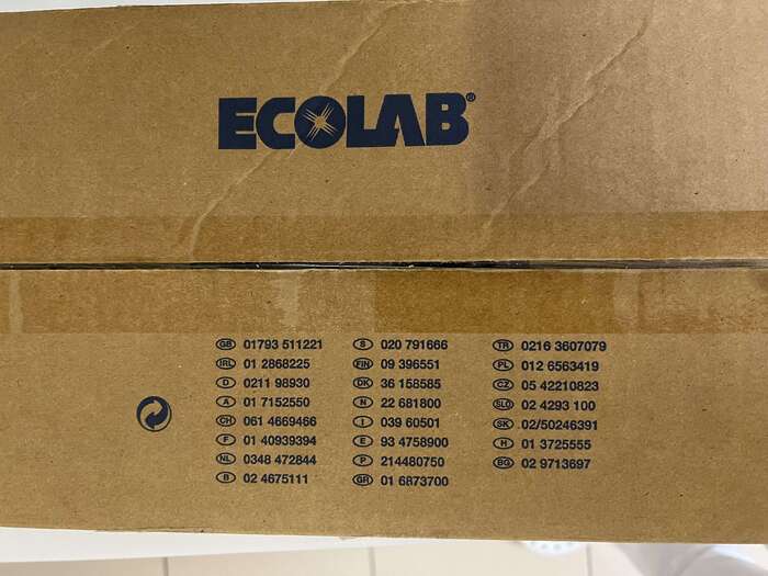 Дозатор локтевой 1 л для антисептика ECOLAB DERMADOS Zooble.com.ua