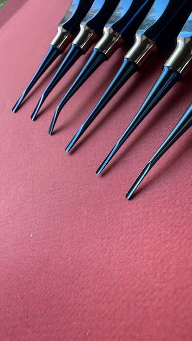 Елеватори від SV DENTAL SHOP Прямий 2,3,4мм Вигнутий 2,3,4мм Гарантія 1 рік Ціна: 1850грн Zooble.com.ua