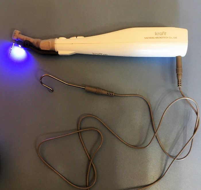 Эндодонтический микромотор Saeyang Endo A class Krafit LED с апекслокатором – беспроводной с подсветкой и реципроком Zooble.com.ua
