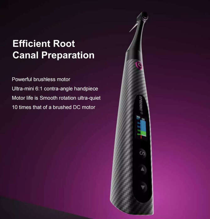 Ендомотор 2 В 1 MotoSync Pro Xpedent Безщітковий двигун із терміном служби у 10 разів довшим, ніж у щіткових. Zooble.com.ua