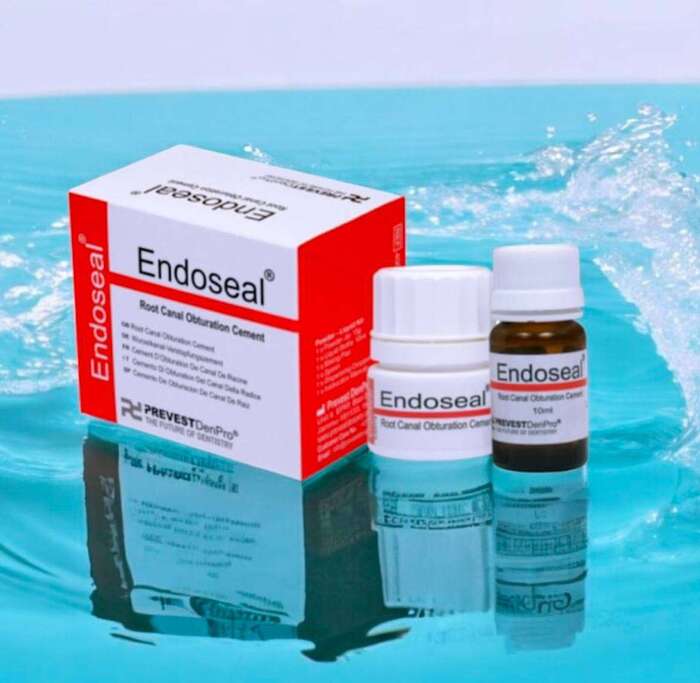 Endoseal - цемент для обтурації кореневих каналів. Рентгеноконтрастна, нерозчинна паста для постійної обтураціі Zooble.com.ua