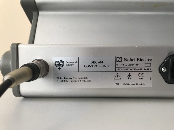 Физиодеспенсер Nobel Biocare Branemark System DEC 601 Control Unit. Made in Sweden Zooble.com.ua