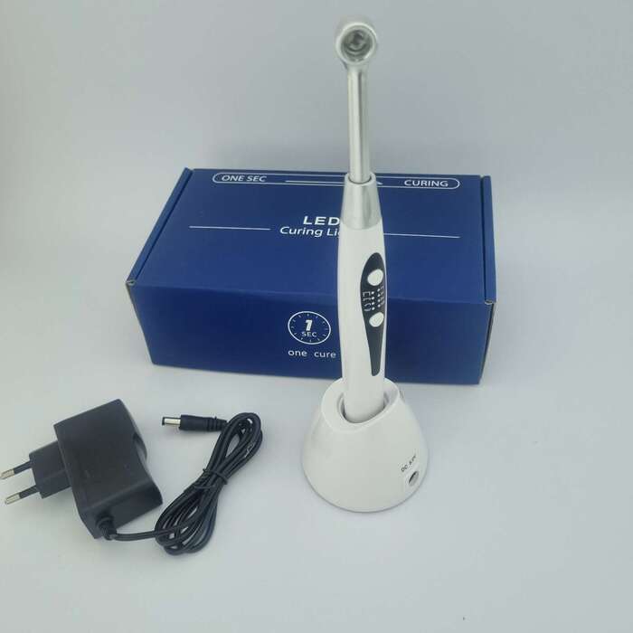 Фотополімерна лампа One sec Cure Pro Стоматологическая фотополимерная лампа LED Cure Zooble.com.ua