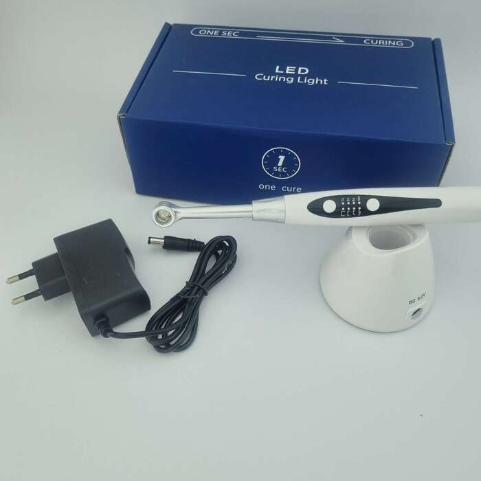 Фотополімерна лампа One sec Cure Pro Стоматологическая фотополимерная лампа LED Cure Zooble.com.ua