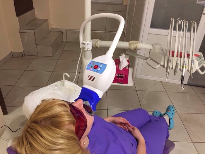 Фотополимерная лампа для отбеливания с креплением Zooble.com.ua