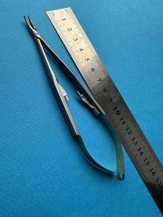 Голкотримач 15см АМЕРИКА зігнутий на складі розпродаж! Zooble.com.ua