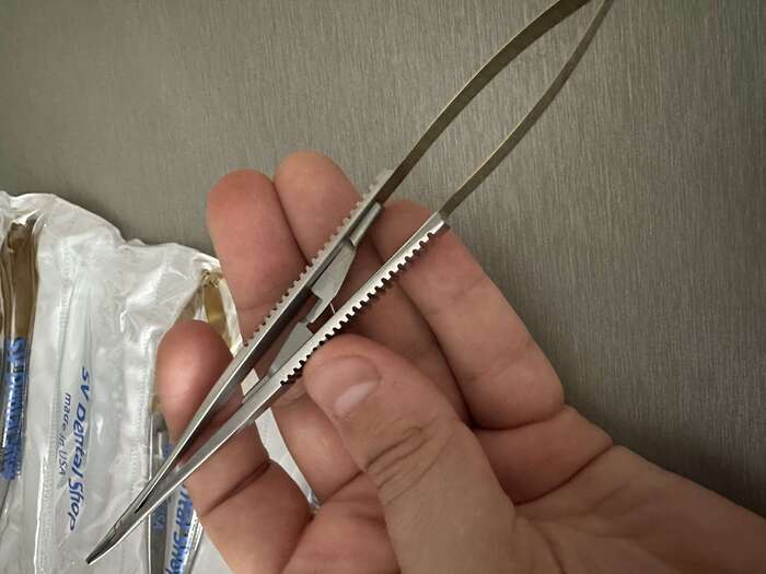 Голкотримач 18см США SV DENTAL SHOP GERMAN STAINLESS Zooble.com.ua