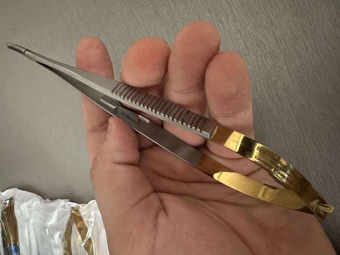 Голкотримач 18см США SV DENTAL SHOP GERMAN STAINLESS Zooble.com.ua