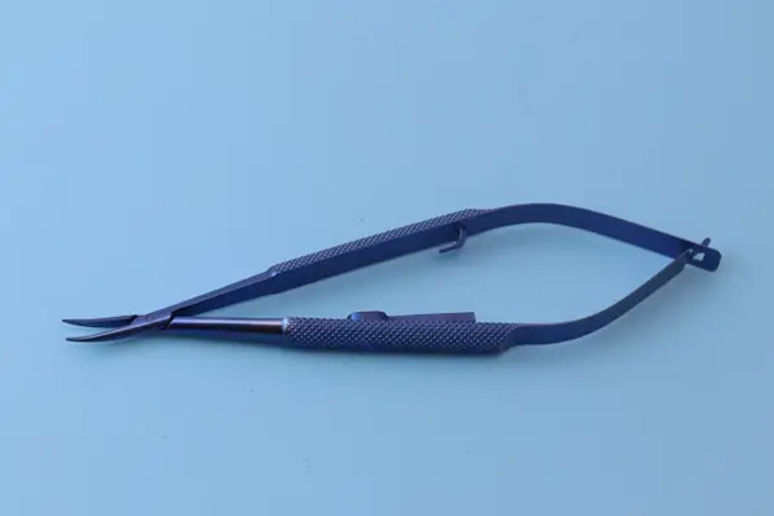 Голкотримач кастровердже 12см (зігнутий) , титановий замок(Пакистан) Zooble.com.ua